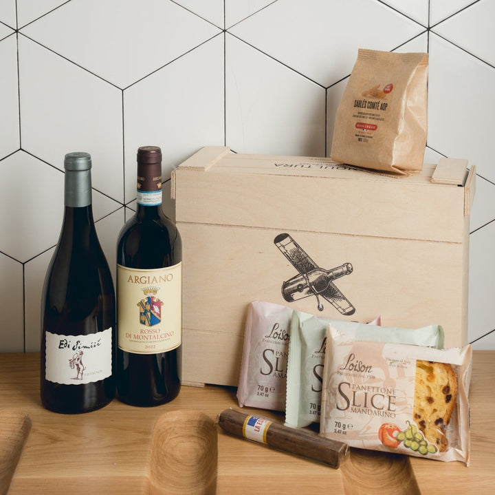 Wine box "Argiano & Edi Simcic Selection"