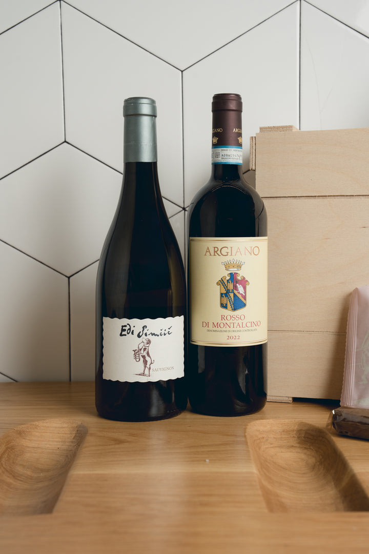 Wine box "Argiano & Edi Simcic Selection"