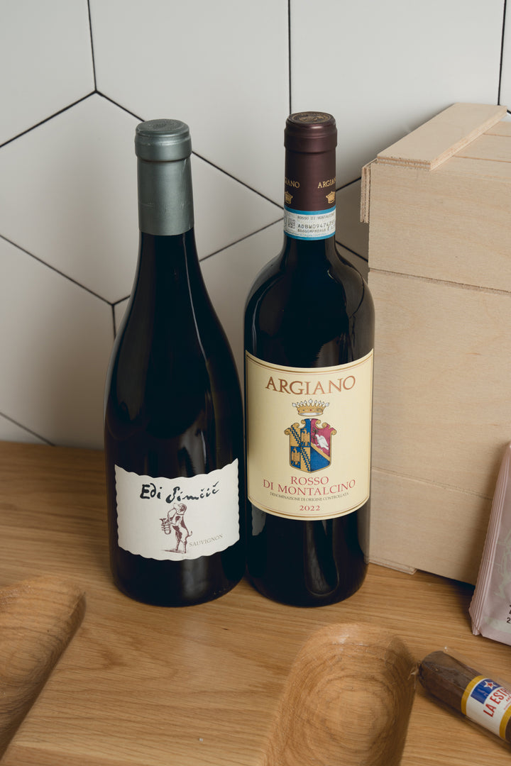 Wine box "Argiano & Edi Simcic Selection"