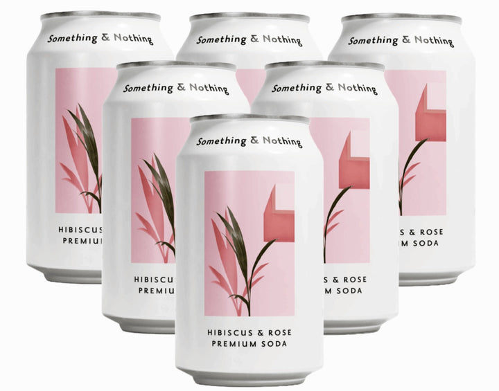 Hibiscus & Rose Premium Soda (6 τμχ)