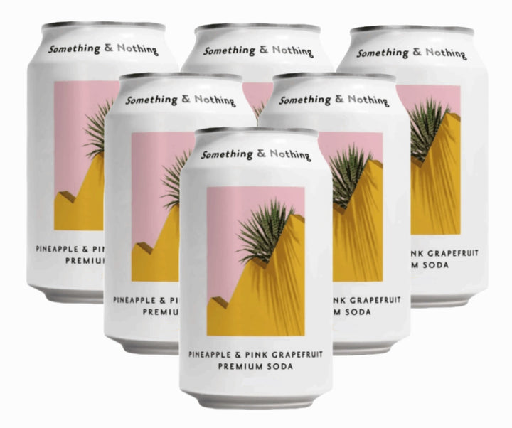 Pineapple & Pink Grapefruit Premium Soda (6 τμχ)