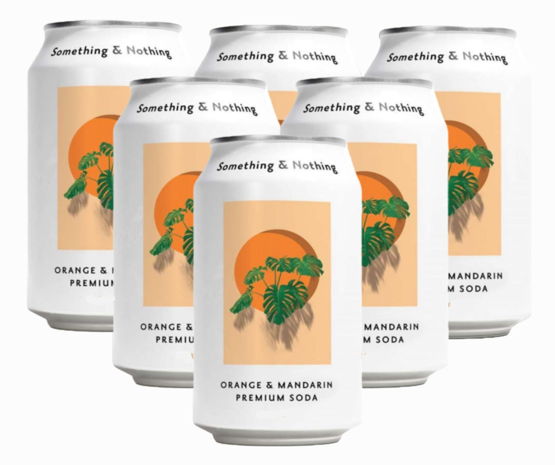 Orange & Mandarin Premium Soda (6 τμχ)