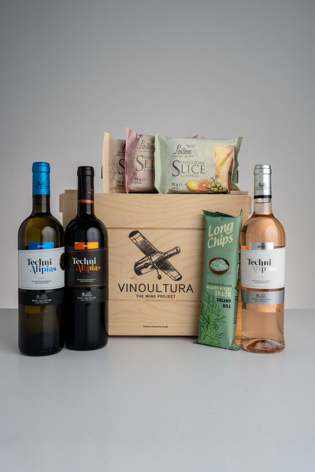 Wine box "Τρίπτυχο Τέχνης"