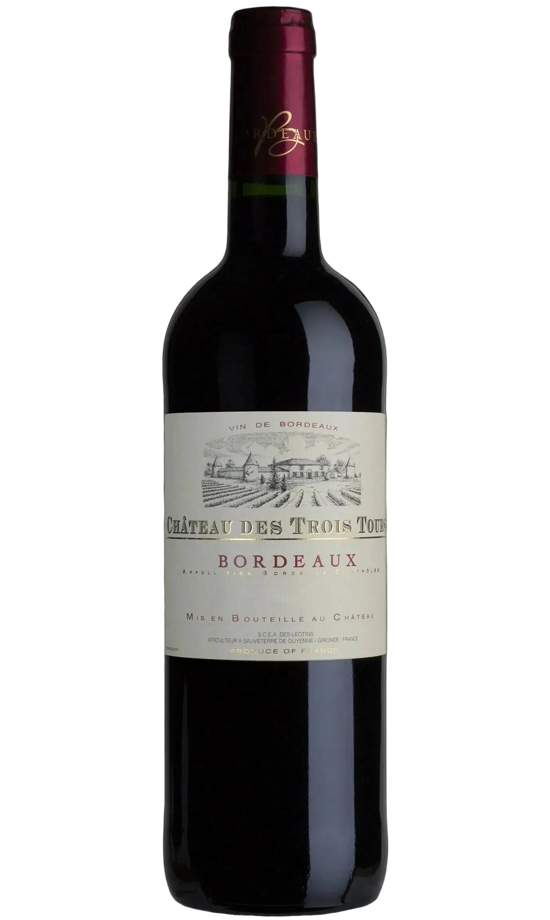 Château des Trois Tours Rouge 2022