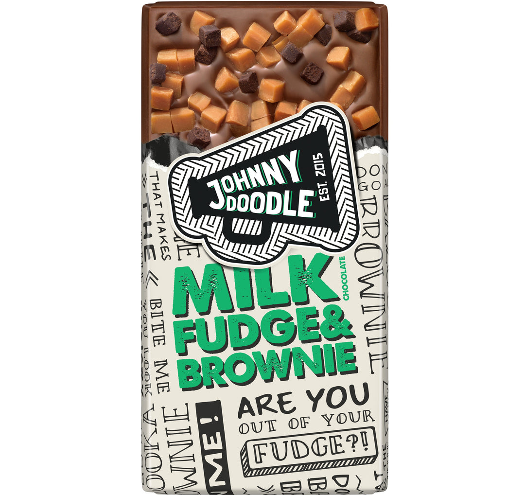 Milk Fudge & Brownie