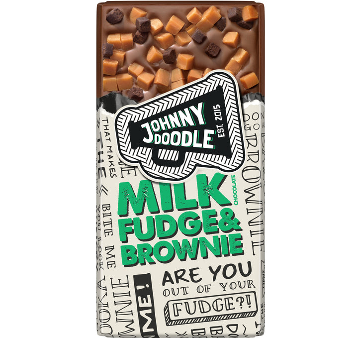 Milk Fudge & Brownie