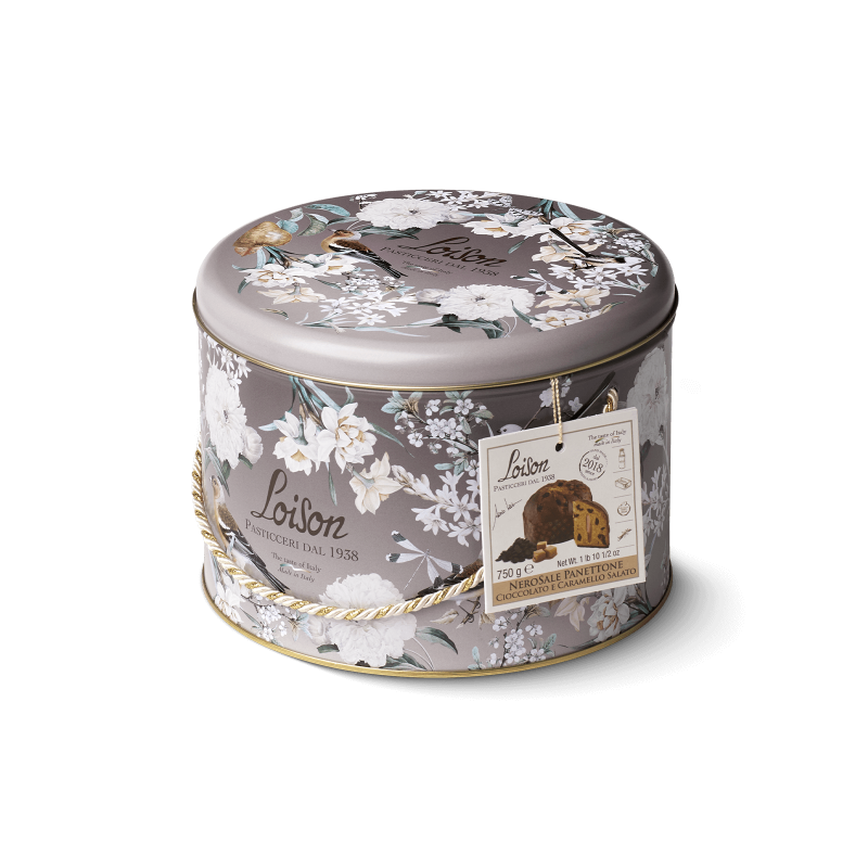 Panettone Nerosale - Chocolate & Salted Caramel (750g)