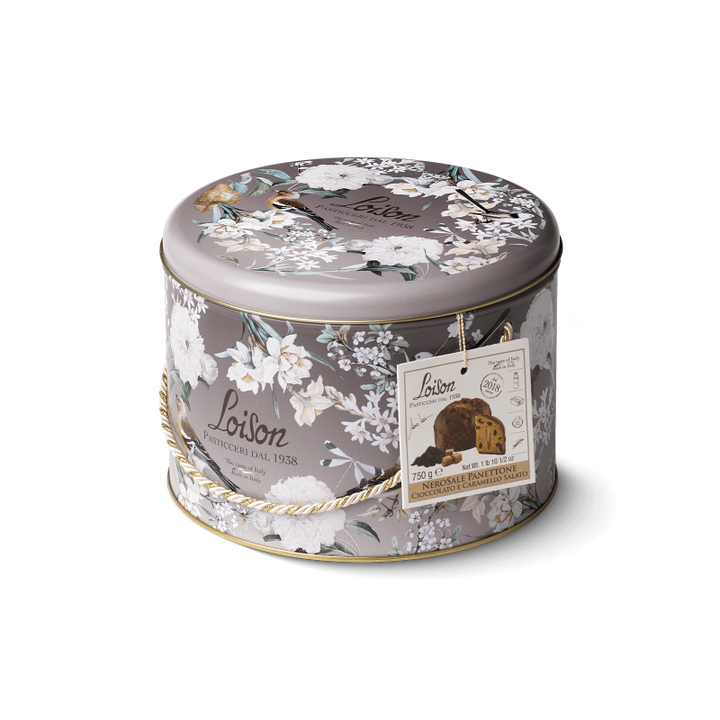 Panettone Nerosale - Chocolate & Salted Caramel (750g)