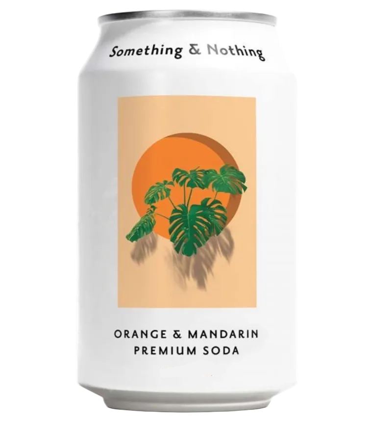Orange & Mandarin Premium Soda (6 τμχ)