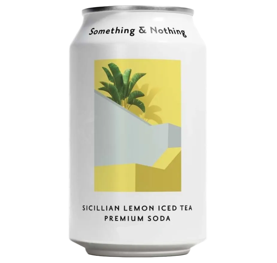 Sicilian Lemon Iced Tea Premium Soda (6 τμχ)