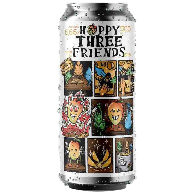 Hoppy Three Friends ep.6 - Sour IPA (500mL)