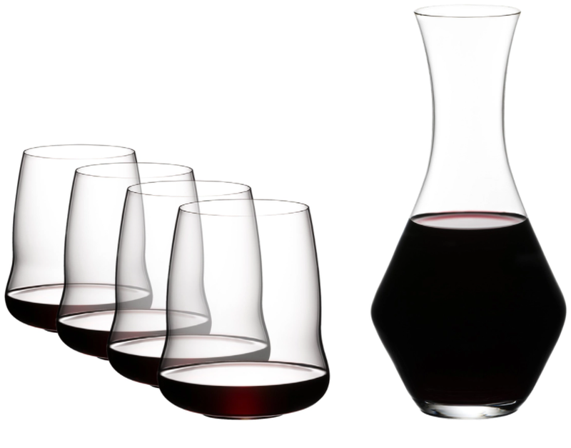 SL RIEDEL Stemless Wings + Decander
