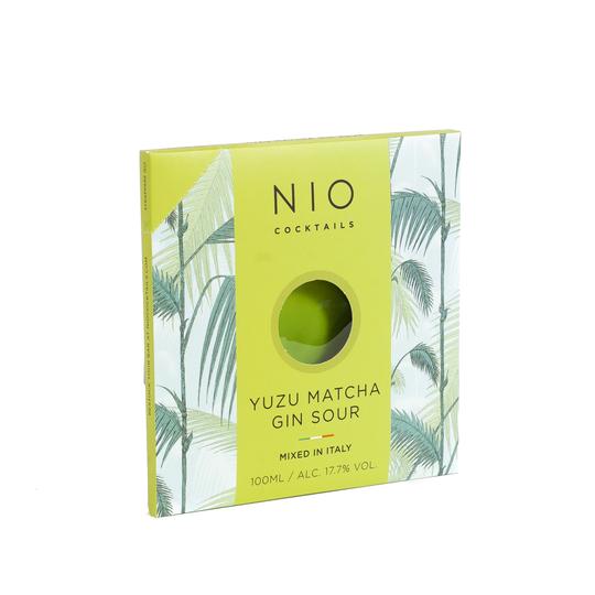 Yuzu Matcha Gin Sour