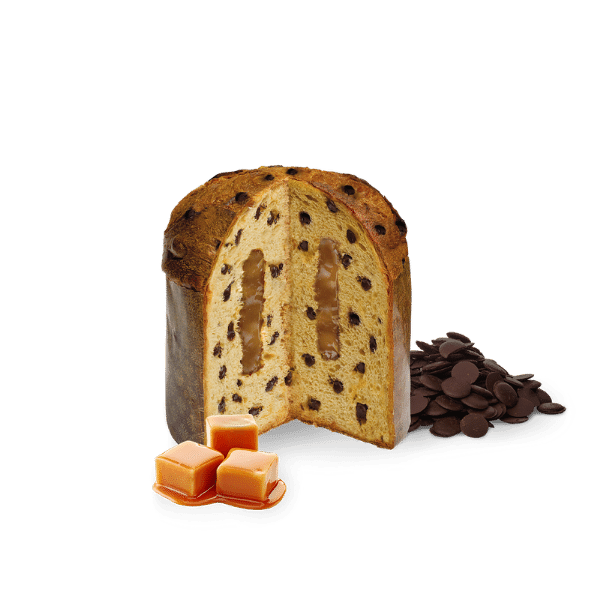Panettone Chocolate and Salted Caramel (600g)