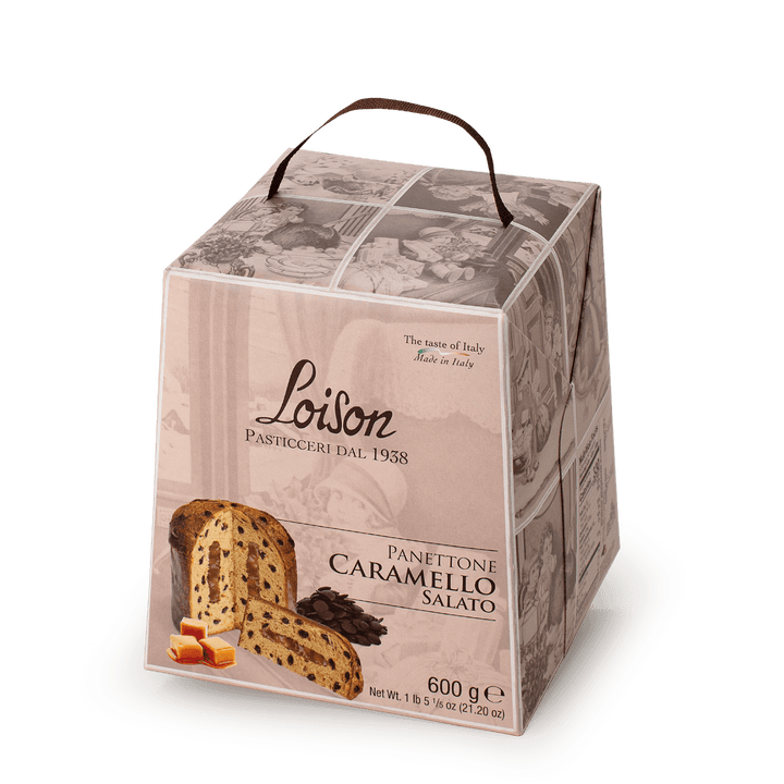 Panettone Chocolate and Salted Caramel (600g)