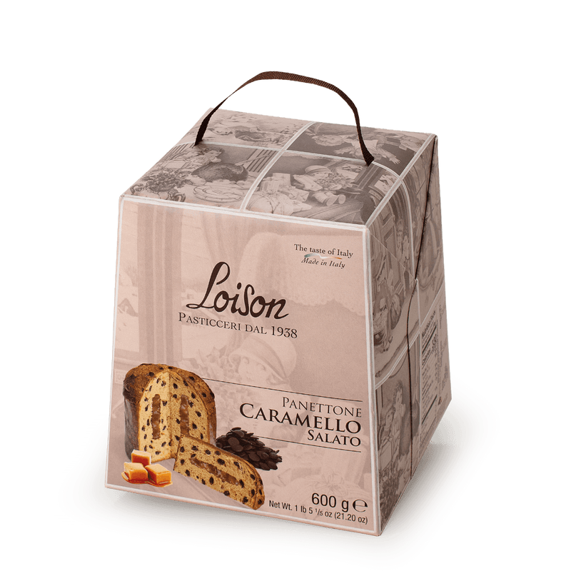 Panettone Chocolate and salted caramel (600g)