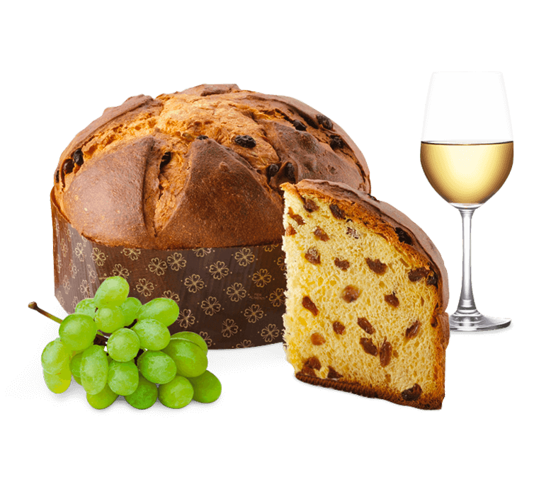 Panettone DiVino with a blend of Raisin Wines (1Kg)