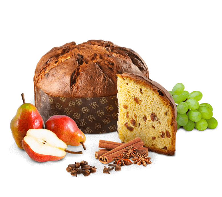 Panettone Noel with Pear, Cinnamon, Cloves and Star Anise (1Kg)