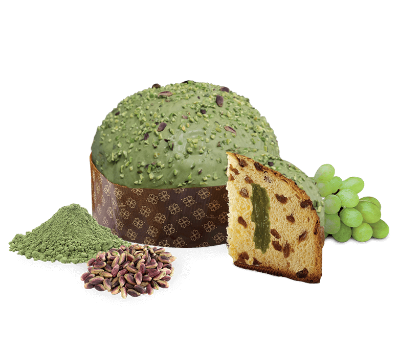Panettone Pistachio and Matcha (750g)
