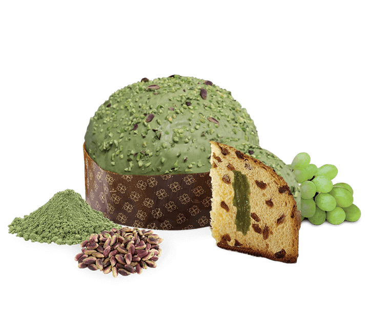 Panettone Pistachio and Matcha (750g)