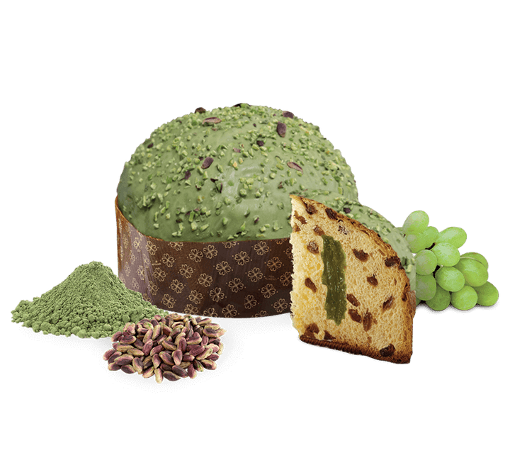 Panettone Pistachio and Matcha